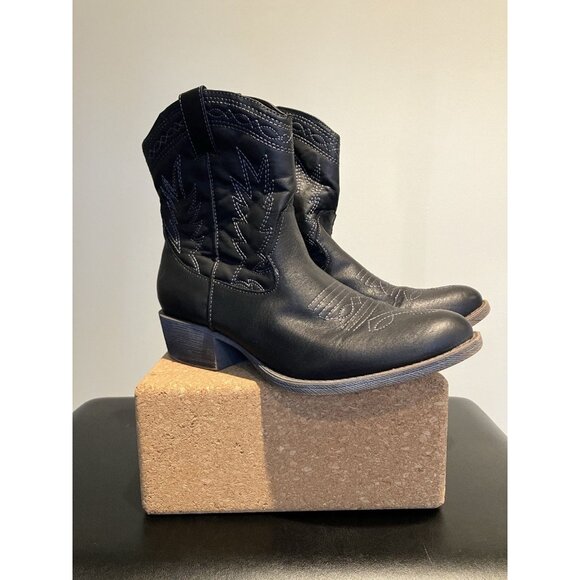 Women’s Cowboy Ankle Boots, Black, coconuts by matisse boots 8M - Picture 1 of 7